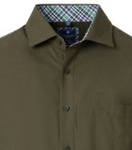 Chemise Manches Longues Kaki Redmond du 2XL au 6XL