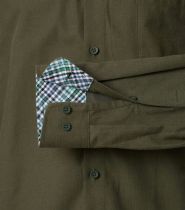 Chemise Manches Longues Kaki Redmond du 2XL au 6XL