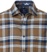 Chemise Manches Longues Marron Redmond du 2XL au 6XL