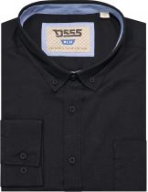 Chemise Manches Longues Noire Duke Du 2XL au 8XL