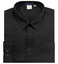 Chemise Manches Longues Noire Duke Du 2XL au 8XL