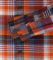 Chemise Manches Longues Orange Redmond du 2XL au 6XL