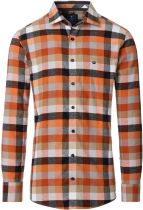 Chemise Manches Longues Orange Redmond du 2XL au 6XL
