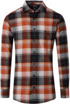 Chemise Manches Longues Orange Redmond du 2XL au 6XL