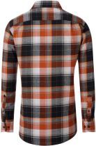 Chemise Manches Longues Orange Redmond du 2XL au 6XL