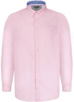 Chemise Manches Longues Rose Duke Du 2XL au 8XL