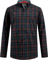 Chemise Manches Longues Rouge Duke Du 3XL au 6XL