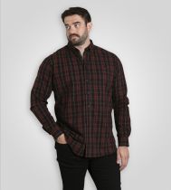 Chemise Manches Longues Rouge Duke Du 3XL au 6XL