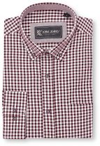 Chemise Manches Longues Rouge Kam du 2XL au 8XL