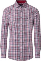 Chemise Manches Longues Rouge Redmond du 2XL au 6XL