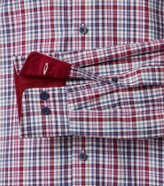 Chemise Manches Longues Rouge Redmond du 2XL au 6XL