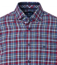 Chemise Manches Longues Rouge Redmond du 2XL au 6XL