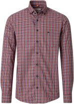 Chemise Manches Longues Rouge Redmond du 3XL au 6XL