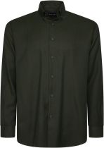 Chemise Manches Longues Vert Kam du 2XL au 8XL