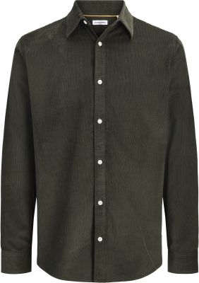 Chemise Manches Longues Verte Jack&Jones du 3XL au 8XL