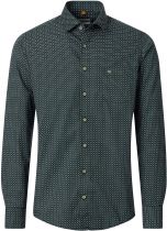 Chemise Manches Longues Verte Redmond du 3XL au 6XL