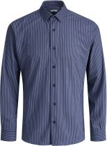 Chemise Stretch  Manches Longues Bleu Marine Jack&Jones