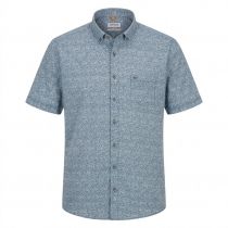 Chemisette Lin Manches Courtes Bleue Redmond du 2XL au 6XL