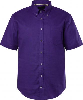 Chemisette Lin Manches Courtes Mauve JP1880 du 4XL au 7XL