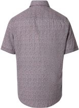 Chemisette Lin Manches Courtes Rouge Redmond du 2XL au 6XL