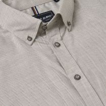 Chemisette Manches Courtes Beige Kam du 2XL au 8XL