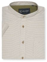 Chemisette Manches Courtes Beige Kam du 2XL au 8XL