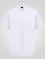 Chemisette Manches Courtes Blanche Duke du 2XL au 8XL