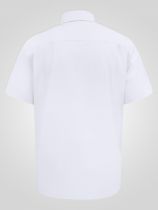 Chemisette Manches Courtes Blanche Duke du 2XL au 8XL