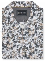 Chemisette Manches Courtes Blanche Kam du 2XL au 8XL