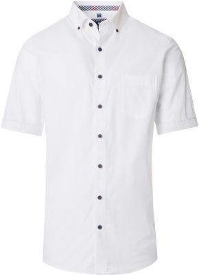 Chemisette Manches Courtes Blanche Redmond du 2XL au 6XL