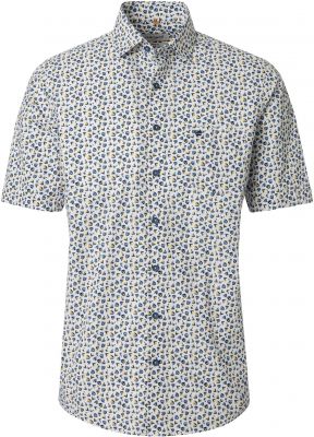 Chemisette Manches Courtes Blanche Redmond du 2XL au 6XL
