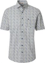 Chemisette Manches Courtes Blanche Redmond du 2XL au 6XL