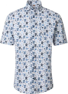 Chemisette Manches Courtes Blanche Redmond du 2XL au 6XL