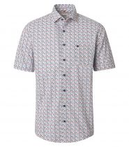 Chemisette Manches Courtes Blanche Redmond du 2XL au 6XL