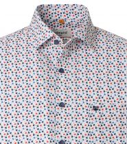 Chemisette Manches Courtes Blanche Redmond du 2XL au 6XL