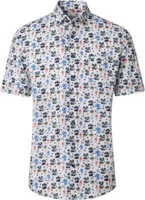Chemisette Manches Courtes Blanche Redmond du 2XL au 6XL