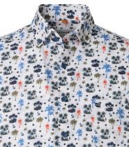 Chemisette Manches Courtes Blanche Redmond du 2XL au 6XL