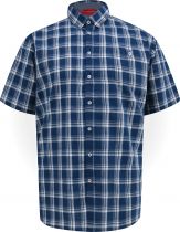 Chemisette Manches Courtes Bleu Marine Duke  Du 3XL au 8XL