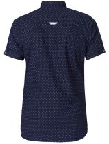 Chemisette Manches Courtes Bleu Marine Duke Du 3XL au 6XL