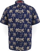 Chemisette Manches Courtes Bleu Marine Duke Du 3XL au 8XL