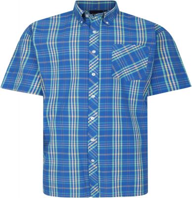 Chemisette Manches Courtes Bleu Marine Espionage du 2XL au 8XL