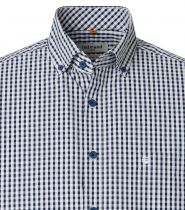 Chemisette Manches Courtes Bleu Marine Redmond du 2XL au 6XL