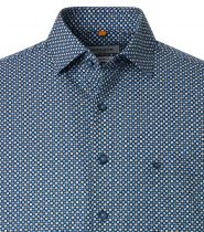 Chemisette Manches Courtes Bleu Marine Redmond du 2XL au 6XL