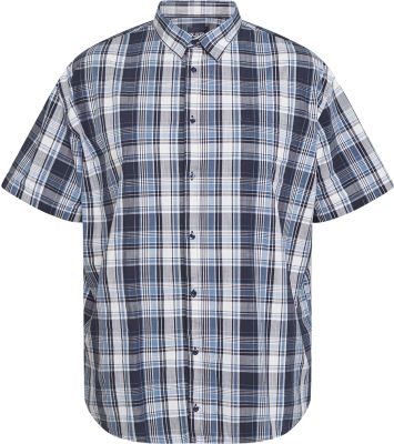 Chemisette Manches Courtes Bleue All Size du 3XL au 8XL
