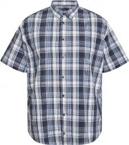 Chemisette Manches Courtes Bleue All Size du 3XL au 8XL