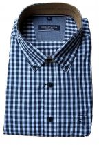 Chemisette Manches Courtes	Bleue Casa Moda du 3XL au 7XL