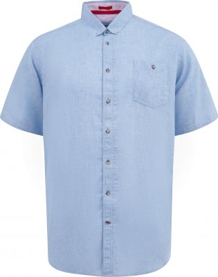 Chemisette Manches Courtes Bleue Duke 