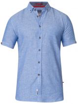 Chemisette Manches Courtes Bleue Duke Du 3XL au 8XL