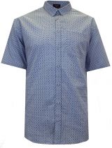 Chemisette Manches Courtes	Bleue Espionage du 2XL au 8XL