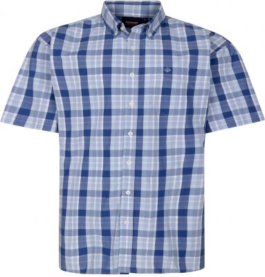 Chemisette Manches Courtes Bleue Espionage du 2XL au 8XL